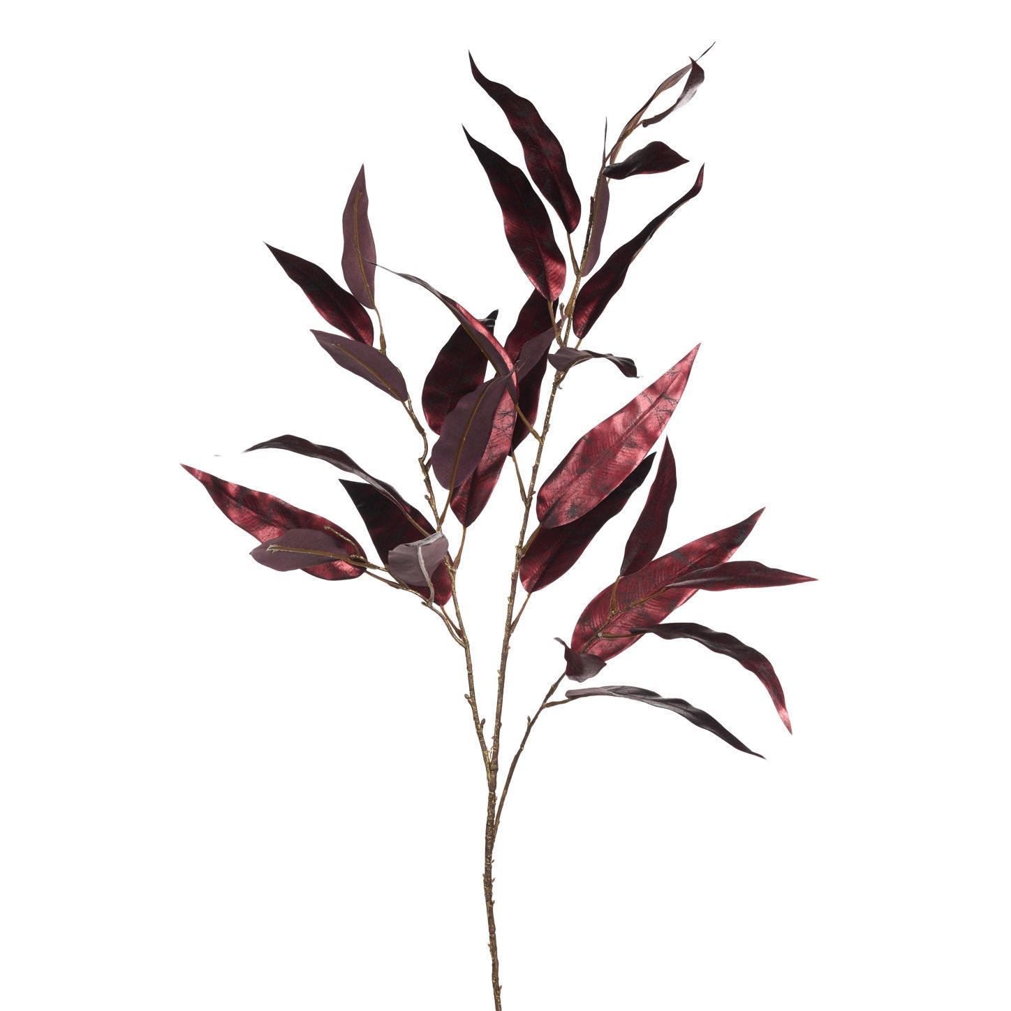 METALL.EUCALYPTUS LONG LEAF BURG 114CM