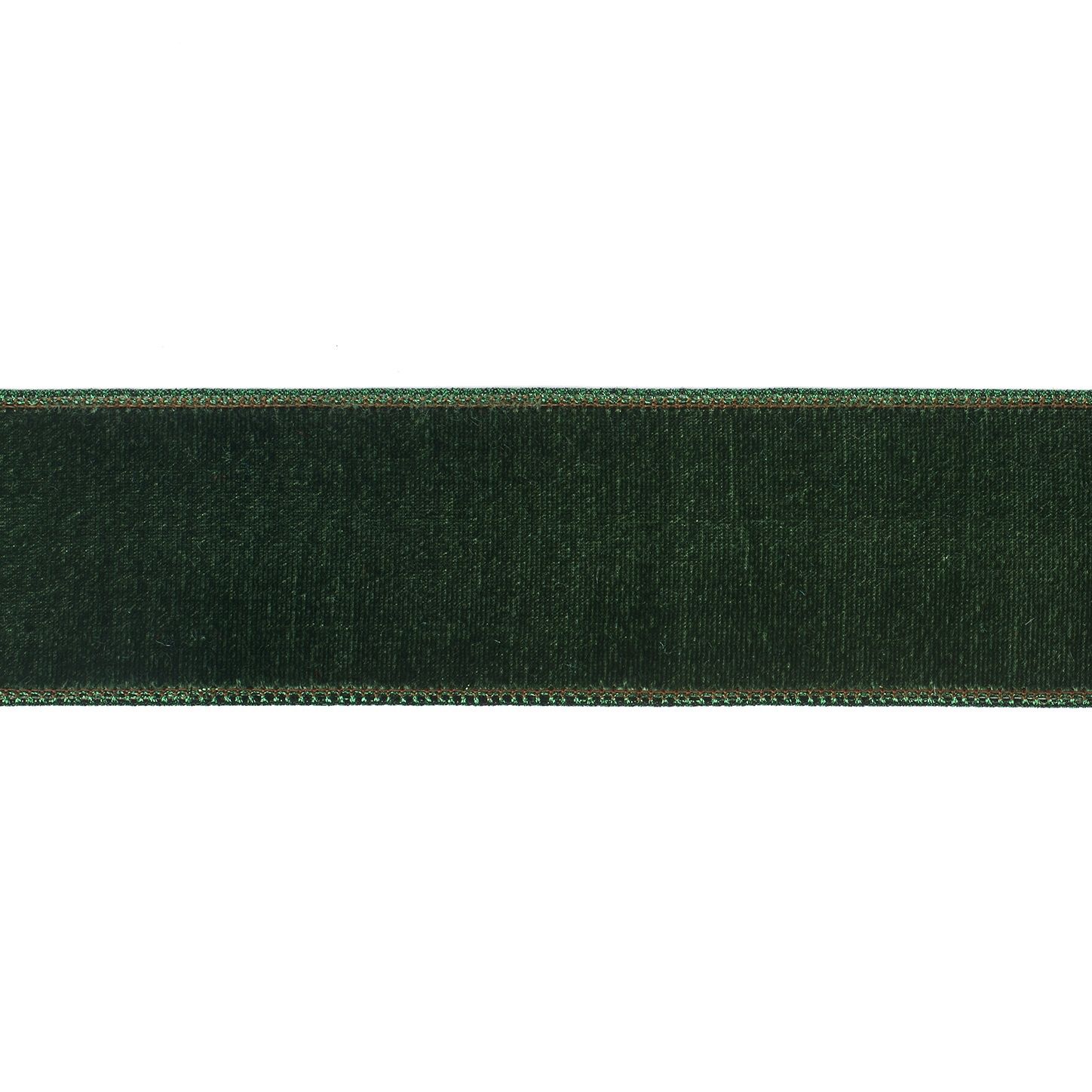 VELV.RIBBON GRN 6,4CM/5Y