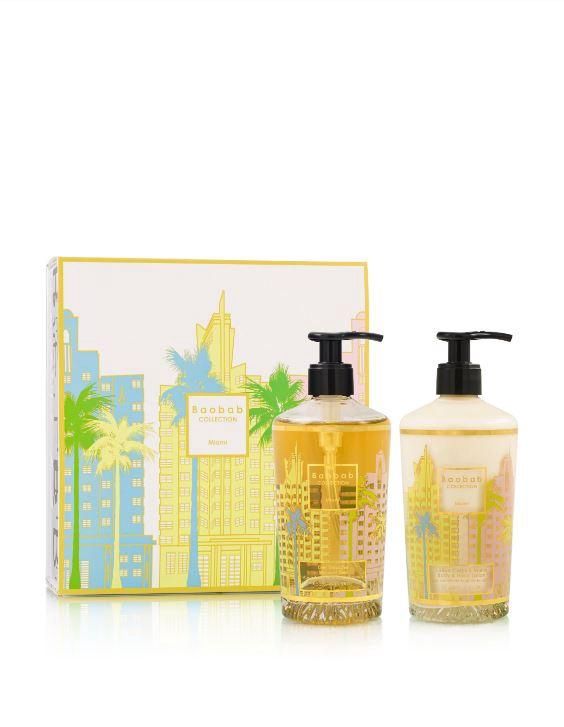 Gift Box - Body &amp; Hand Lotion + Hand Wash - Miami