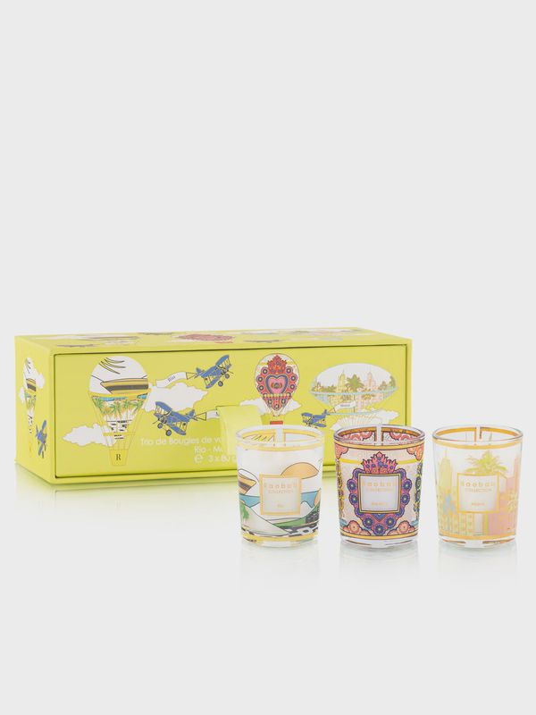 Trio Travel Candles // Rio - Mexico - Miami