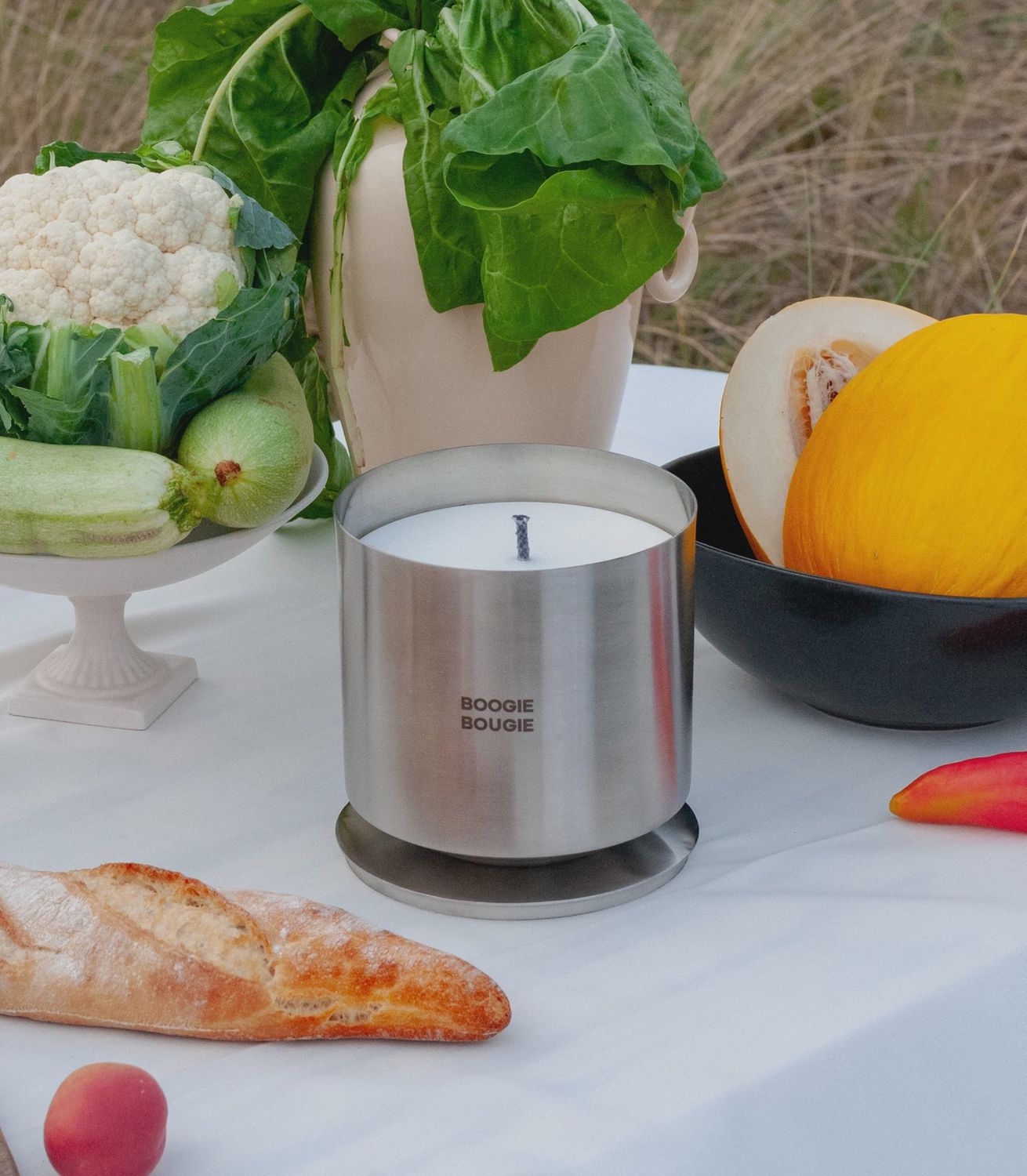 Outdoor Candle - Tamed Basil &amp; Thunder