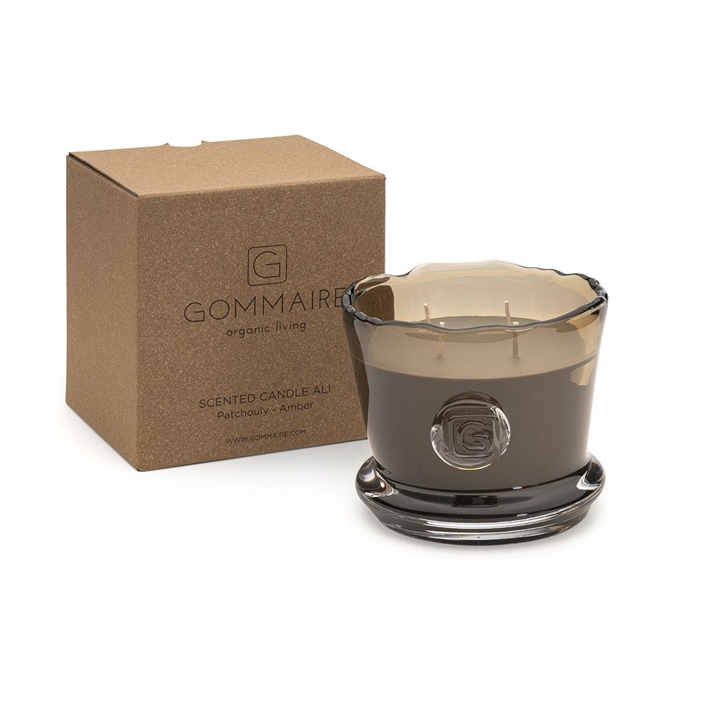 Scented Candle Ali Small Topaz Glass
