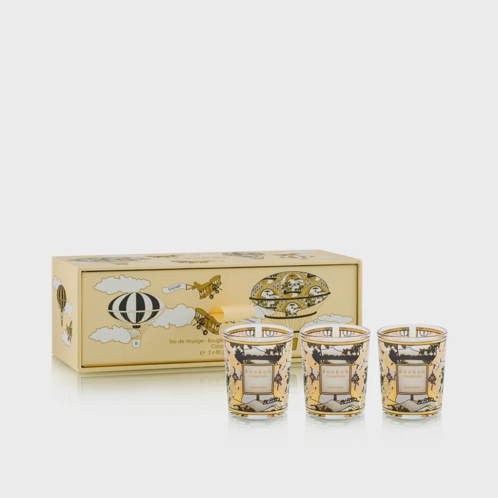 Trio Travel Candles - Caravane