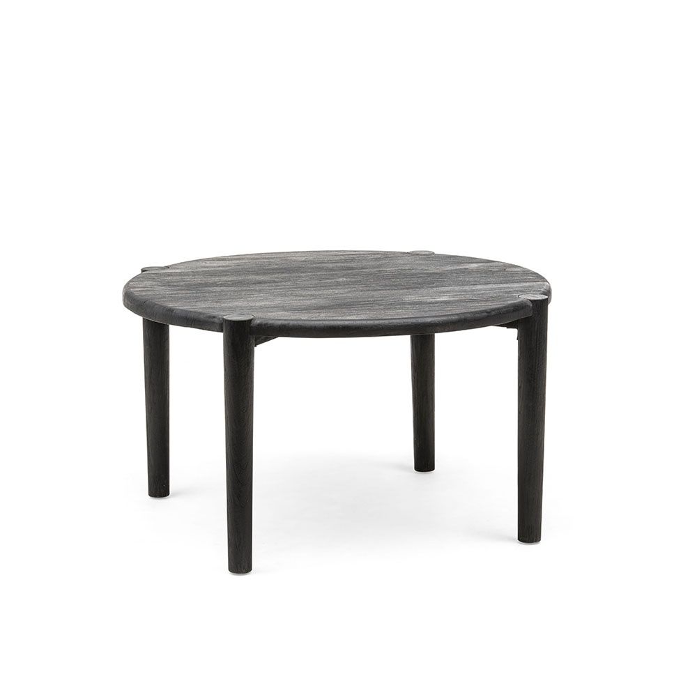 Round Table Floor - Teak fume