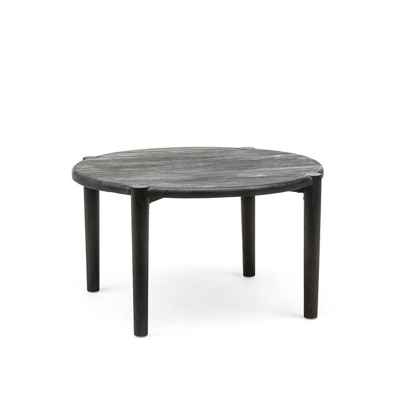 Round Table Floor - Teak fume
