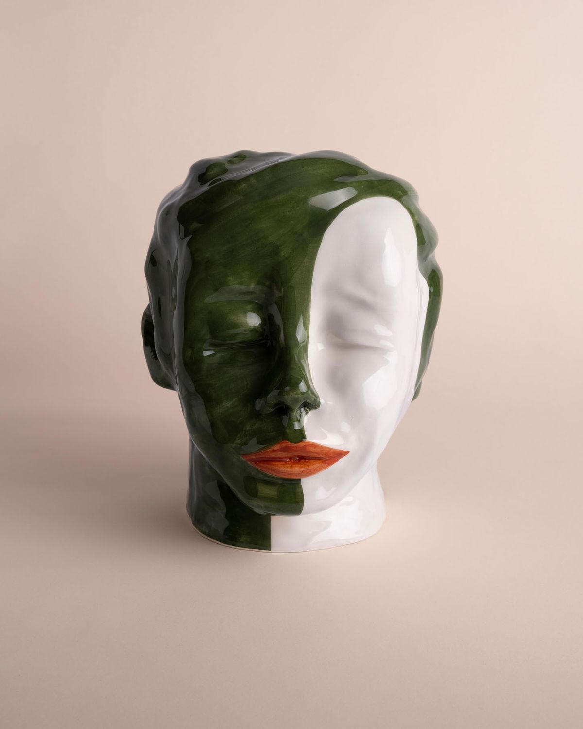 Bowie Green - White - Orange