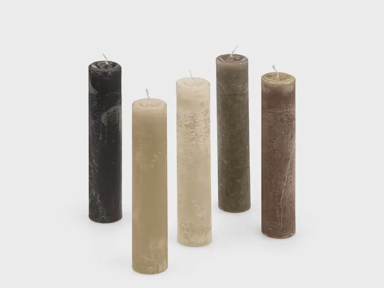 Cyl. Candle - Black