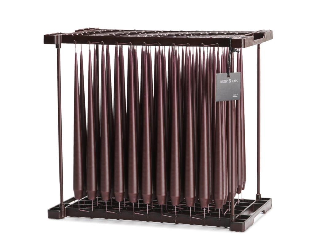 Taper Candle // 32cm // Aubergine