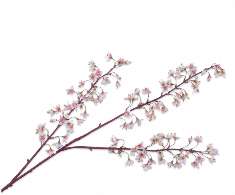 Bloesem tak - Roze/wit