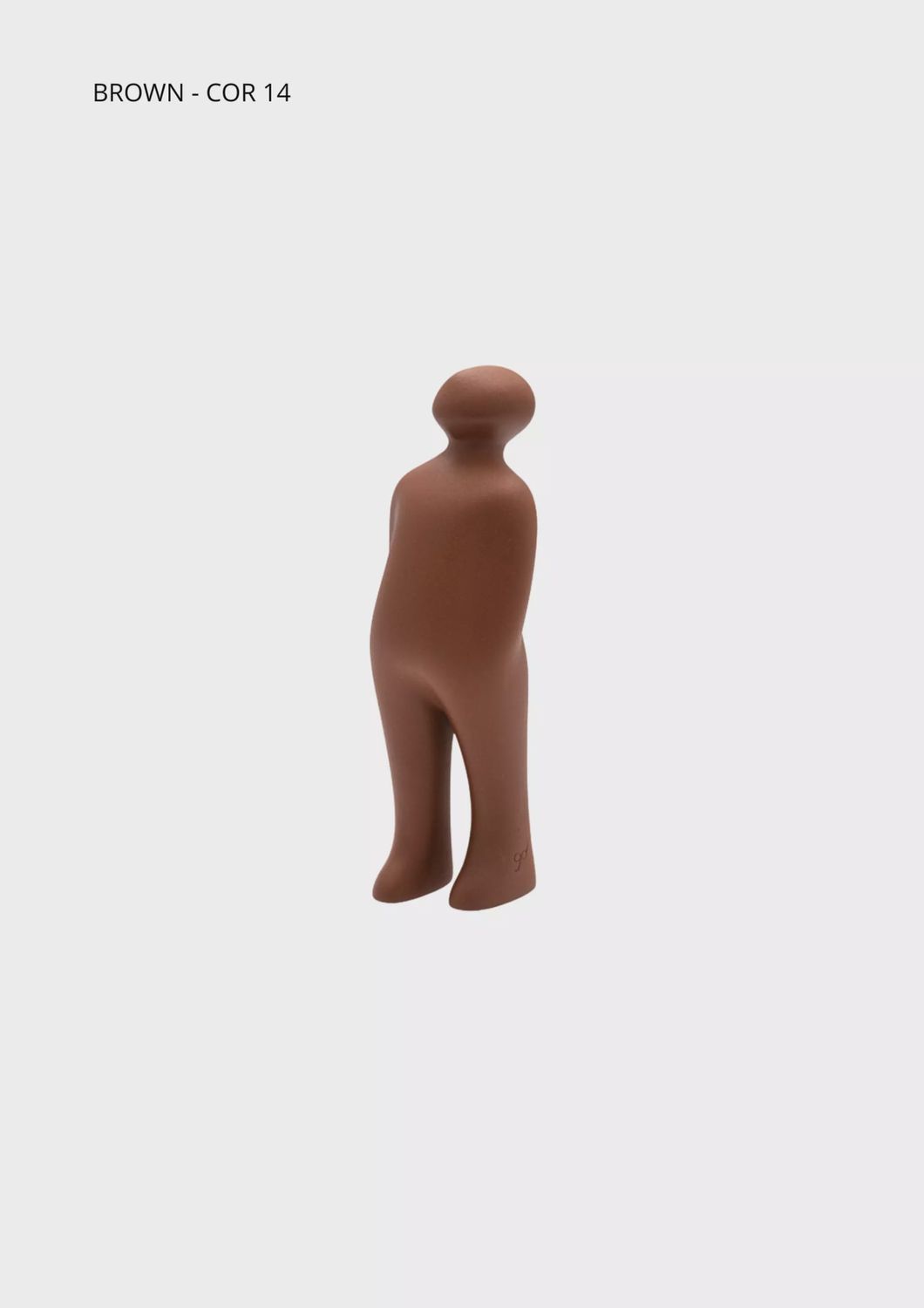 The Visitor SMALL brown - COR14