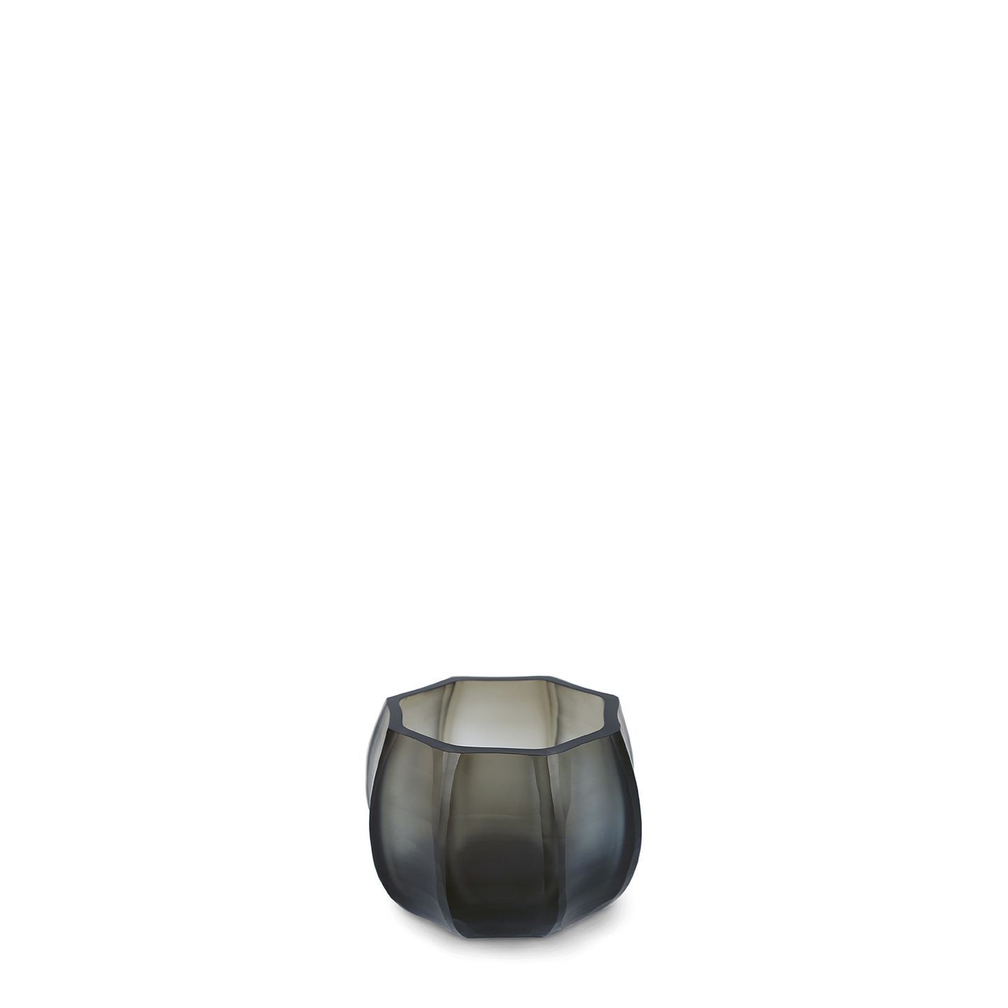 KOONAM TEALIGHT - INDIGO/SMOKEGREY