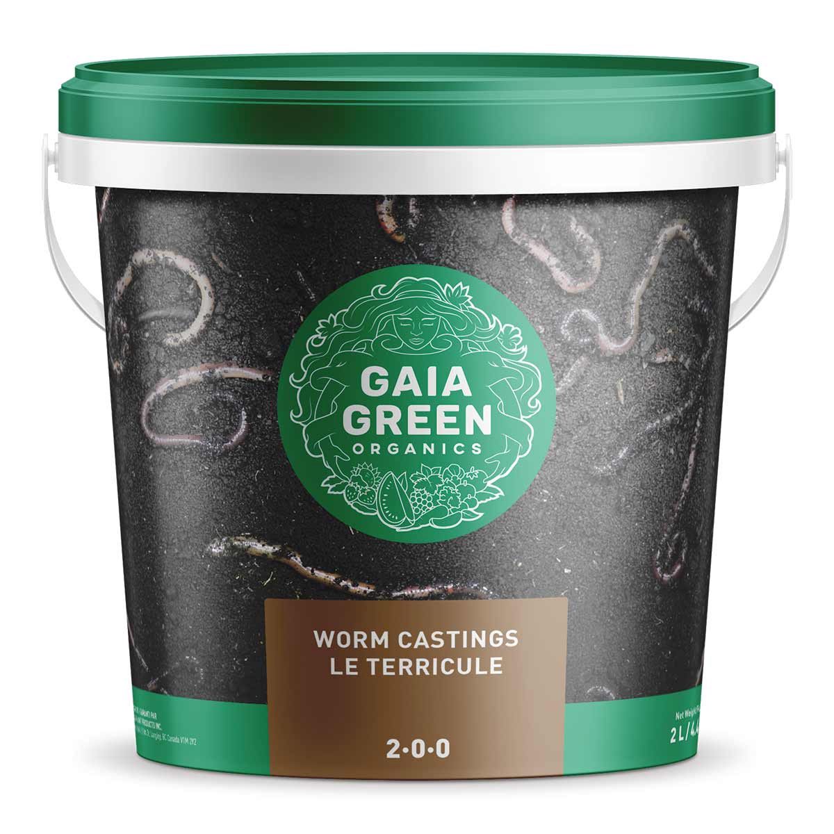 Gaia Worm Castings 2L