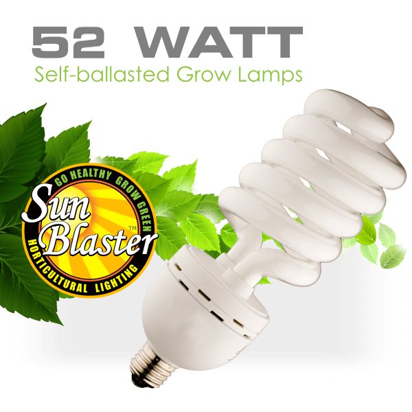 Sunblaster CFL 52w 6400k