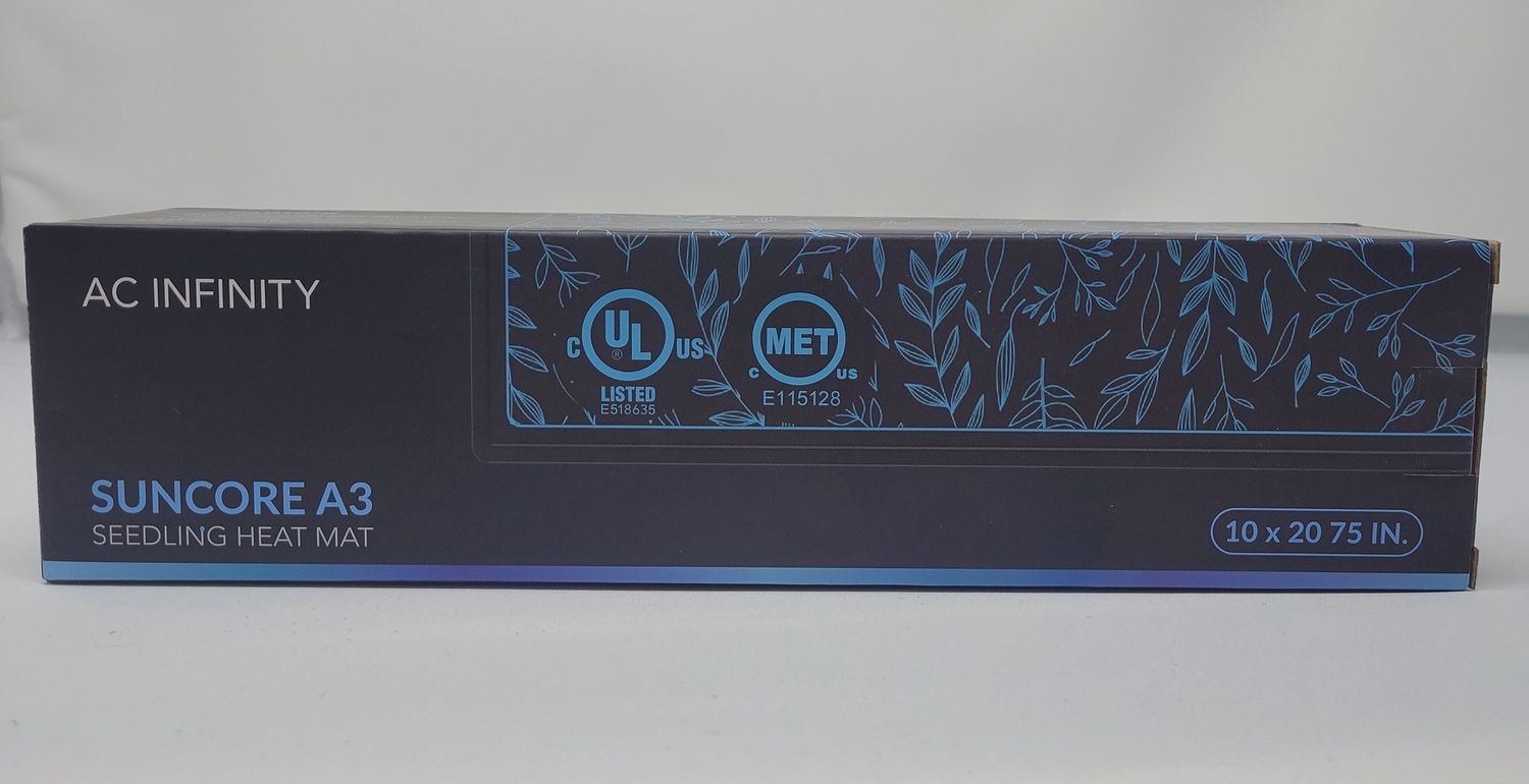 AC Infinity Suncore Seedling Heat Mat 10x20&quot; A3