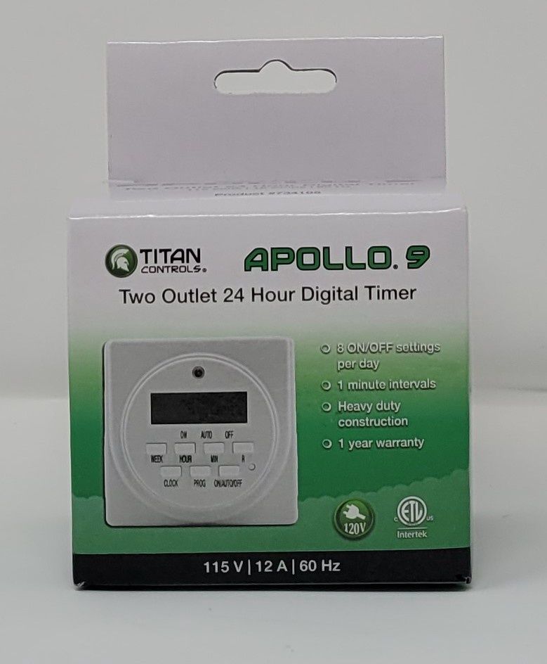 Titan Apollo 9  Digital Timer