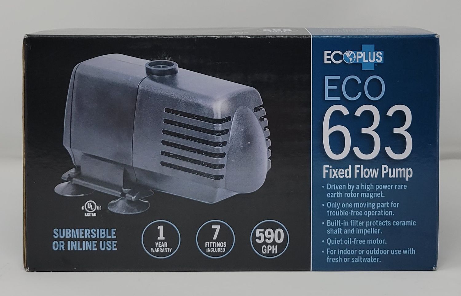 Eco-Plus Submersible Pump 633 gph