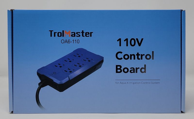 TrolMaster-Aqua-X 110V Control Board pump control OA6-110 1.5A per outlet
