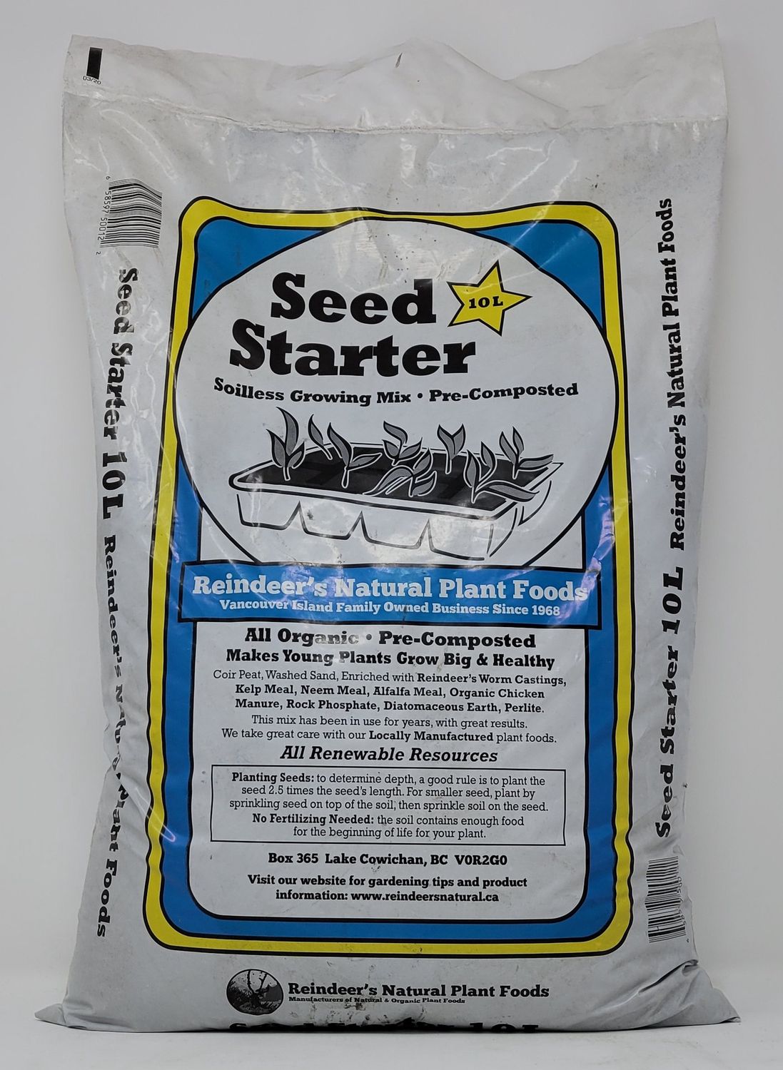 Reindeer Seed Starter 10L