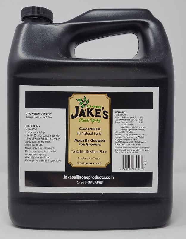 Jakes All in One Plant Spray Concentrate 4L