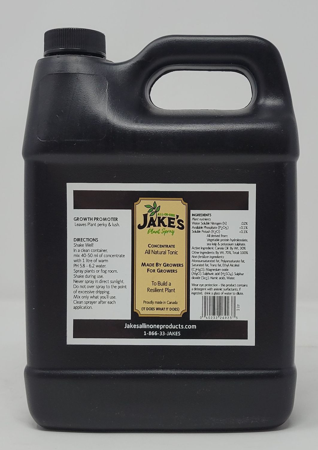 Jakes All in One Plant Spray Concentrate 1L