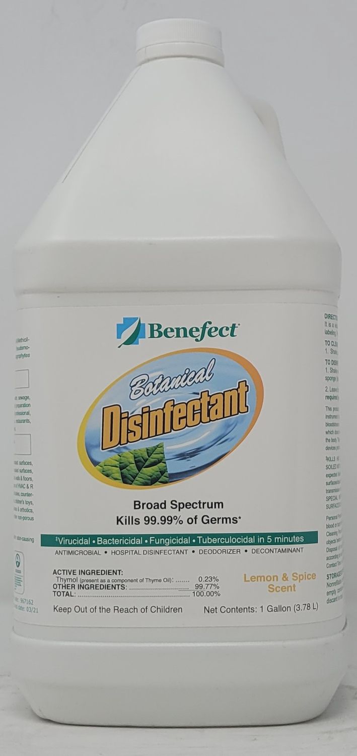 Benefect Botanical Disinfectant 1gal