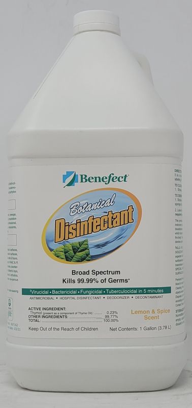 Benefect Botanical Disinfectant 1gal