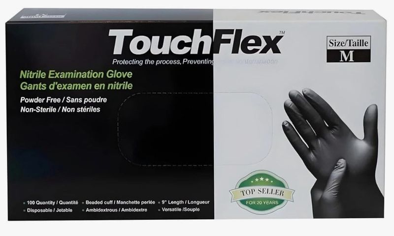 Touchflex Nitrile Gloves 5mil M