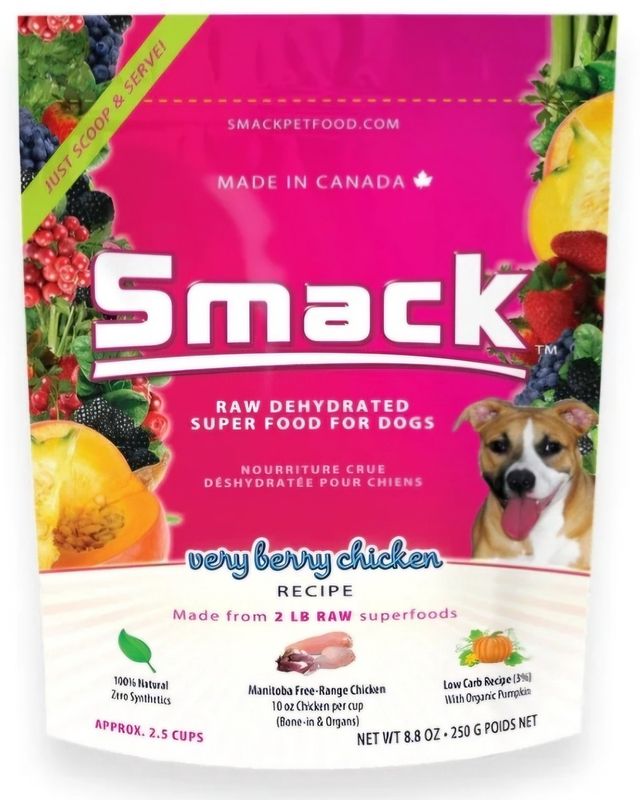 Smack Very Berry Chicken Dog Food 250g