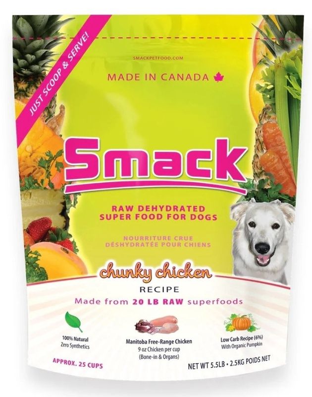 Smack Chunky Chicken Dog Food 2.5KG