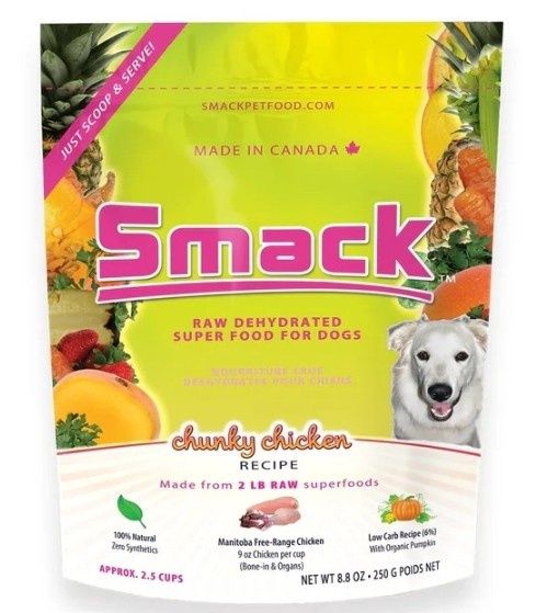 Smack Chunky Chicken Dog Food 250g