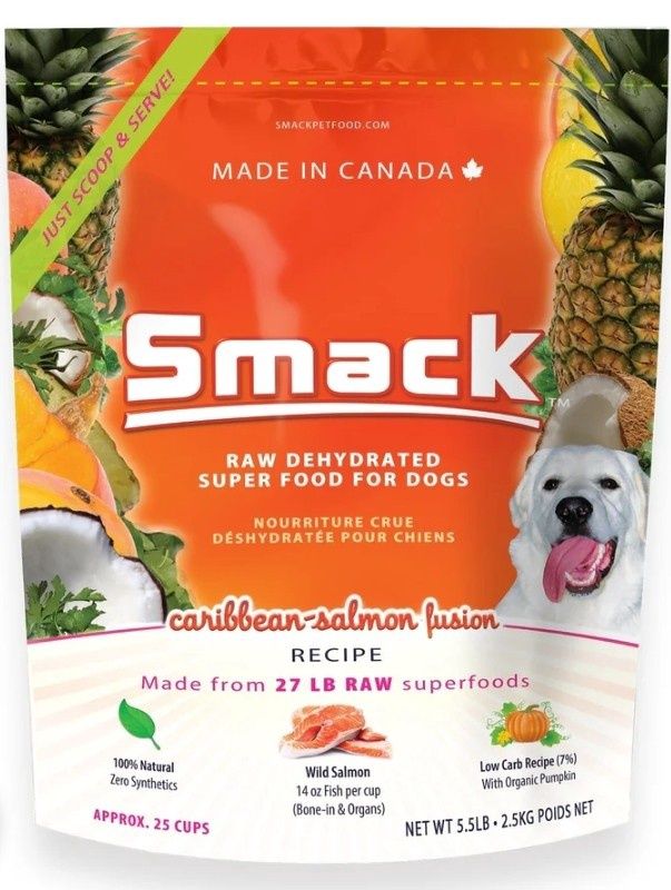 Smack Caribbean-Salmon Fusion Dog Food 2.5KG