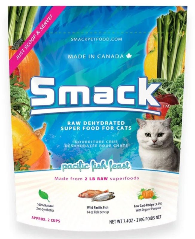 Smack Pacific Fish Feast Cat Food 210g