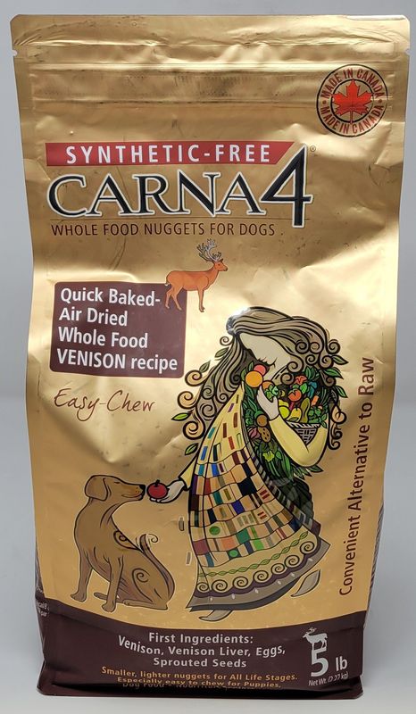 Carna4 Venison Dog Food 5lb