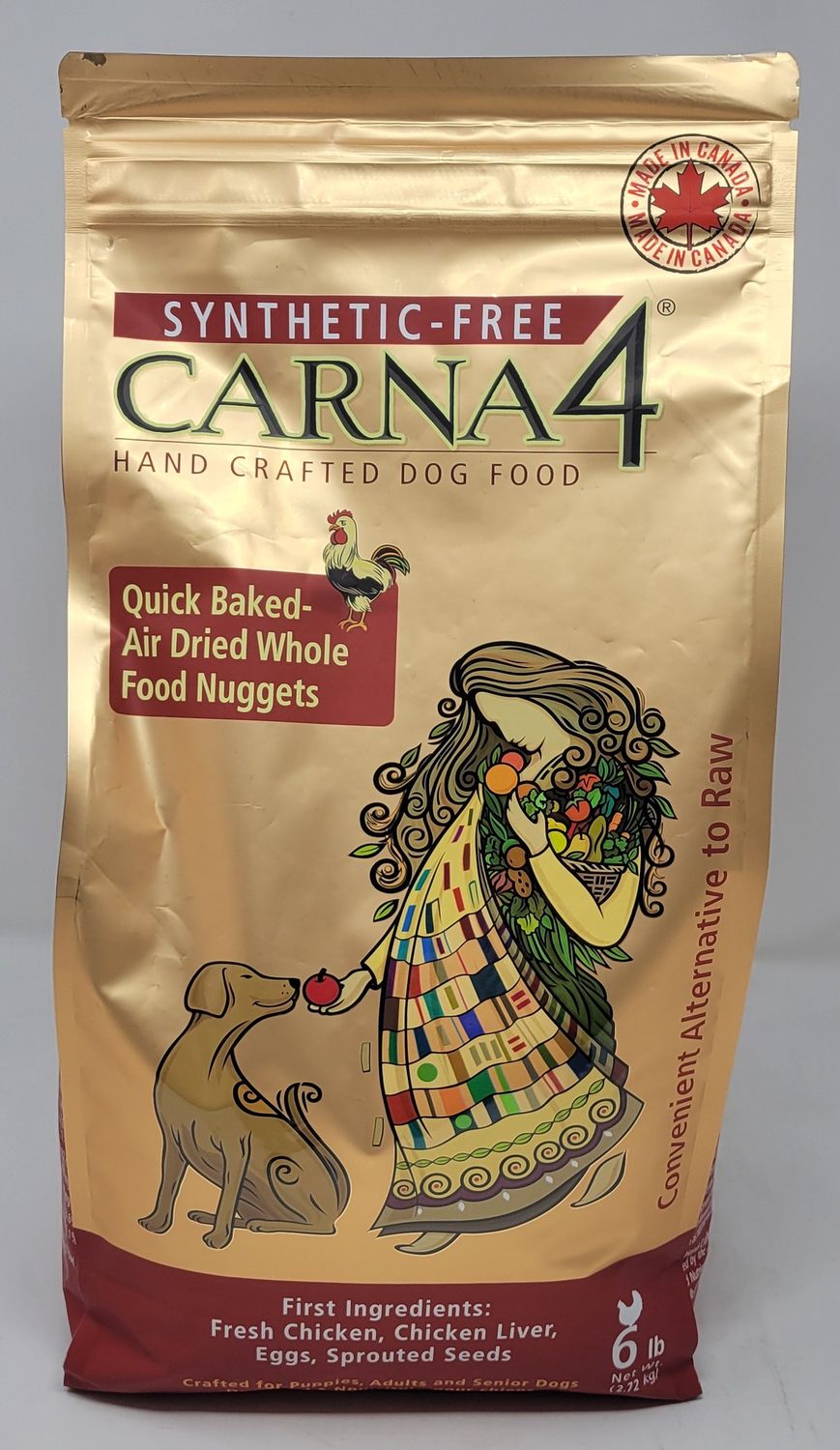 Carna4 Chicken Dog Food 6lb
