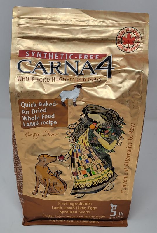 Carna4 Lamb Dog Food 5lb