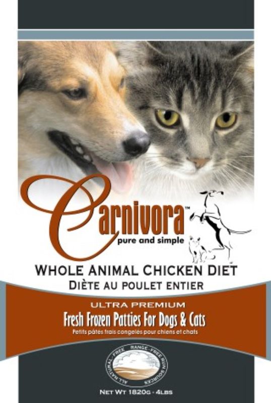 Carnivora Chicken Diet Sleeve 4lb.