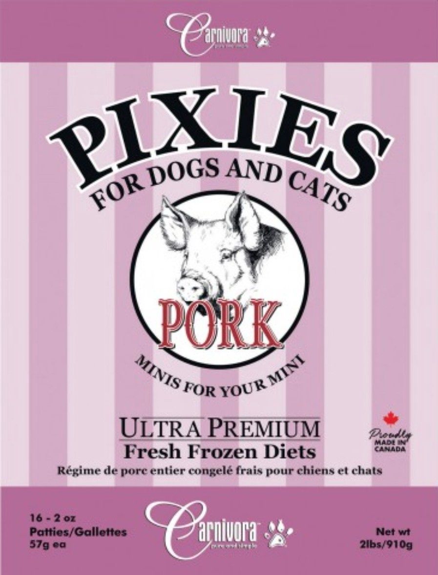 Carnivora Pixies Pork Minis 2lb