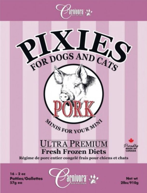 Carnivora Pixies Pork Minis 2lb