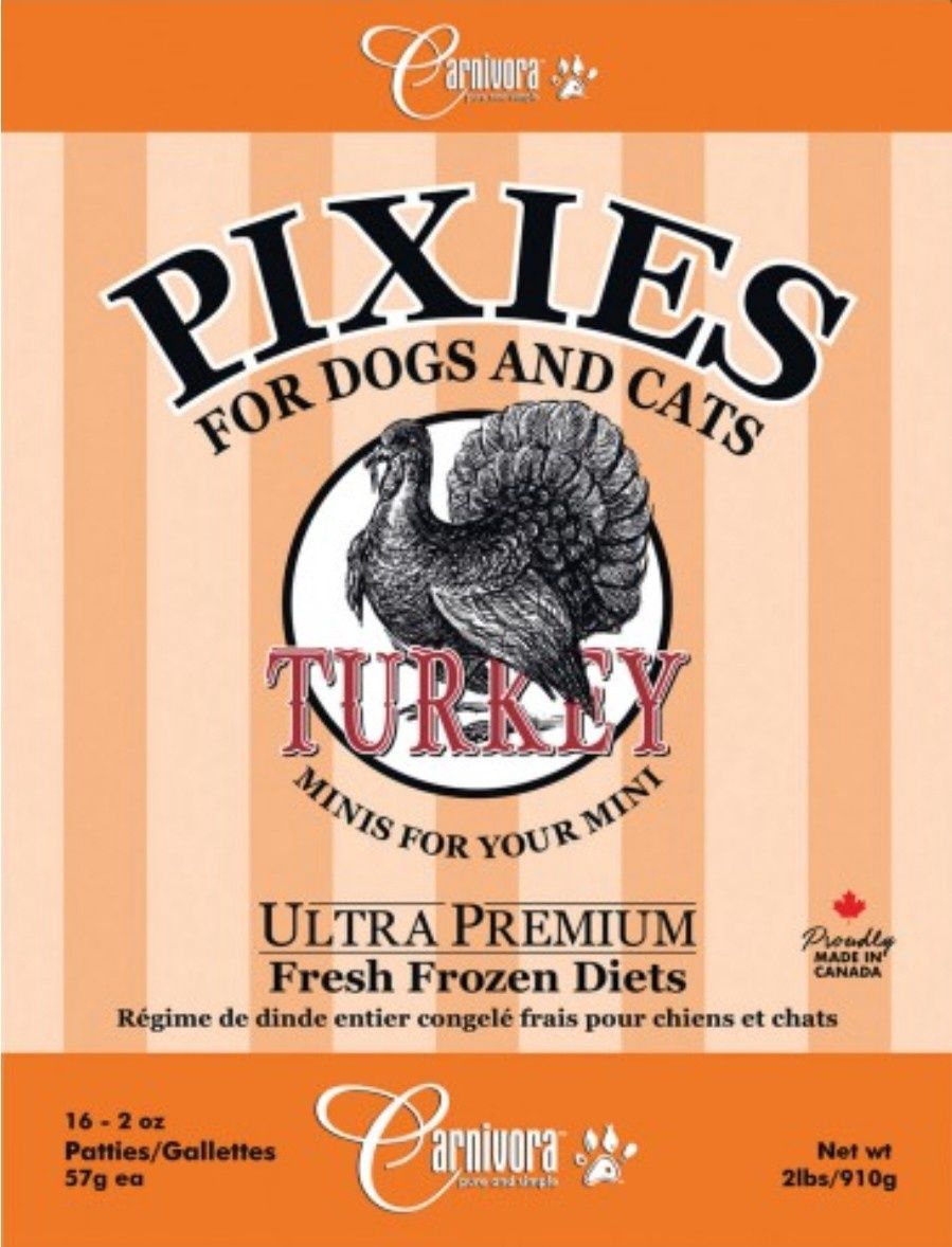 Carnivora Pixies Turkey Minis 2lb