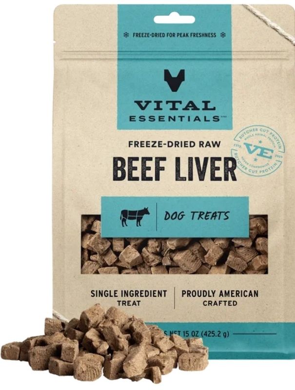 Vital Essentials FD Raw Beef Liver 2.1oz
