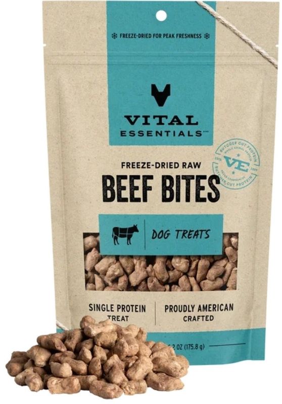 Vital Essentials FD Raw Beef Bites 2.5oz