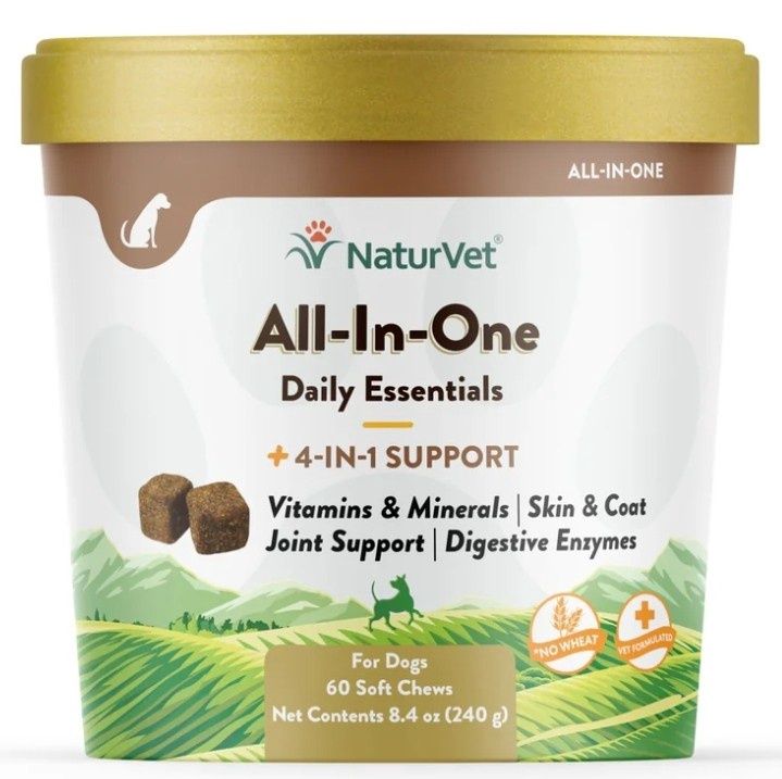 NaturVet All-In-One Soft Chews 240g