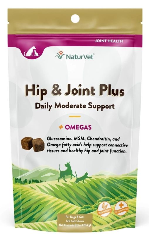 NaturVet Hip &amp; Joint Plus Soft Chews 264g