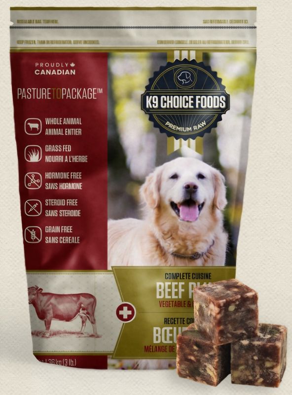 K9 Complete Cuisine Beef Plus 3lb