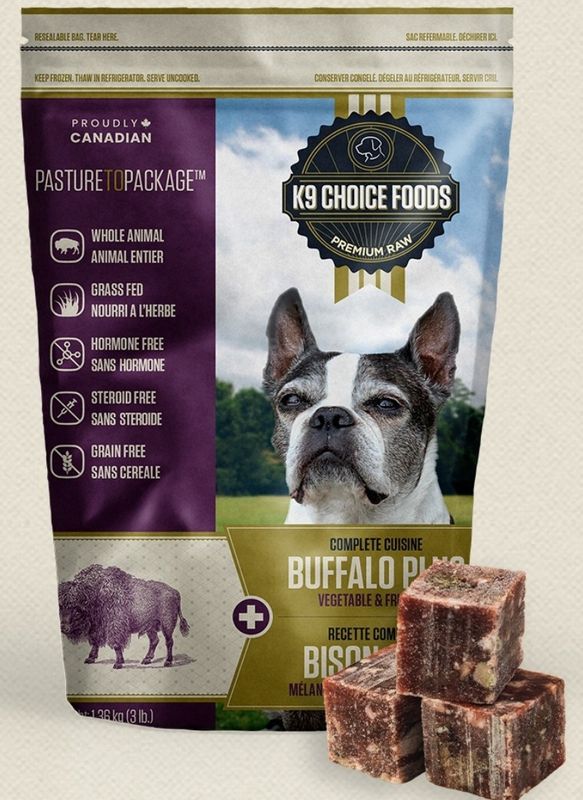 K9 Complete Cuisine Buffalo Plus 3lb