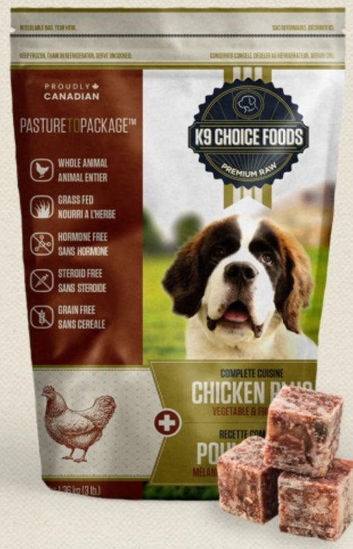 K9 Complete Cuisine Chicken Plus 3lb