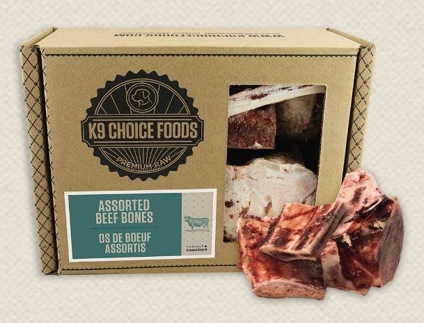 K9 Choice Assorted Beef Bones 1.36kg
