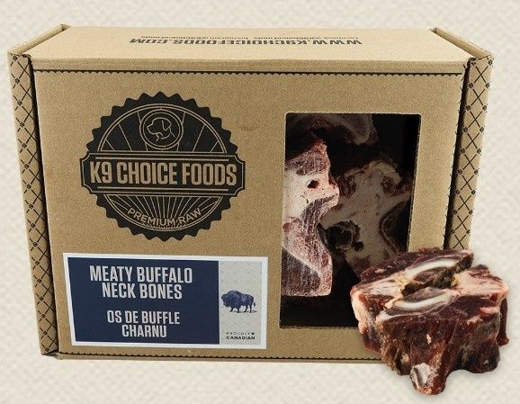 K9 Choice Buffalo Neck Bones 10lbs