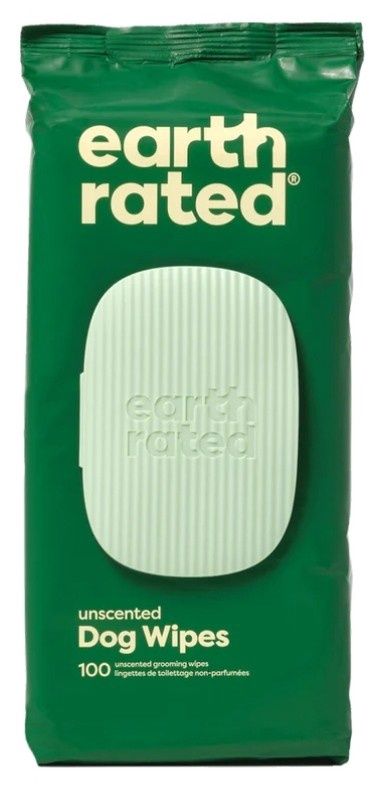 Earth Rated Unscented Dog Wipes 100pk