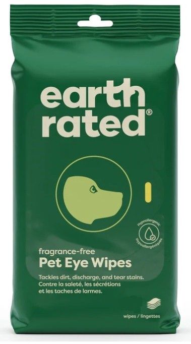 Earth Rated Pet Eye Wipes 60pk